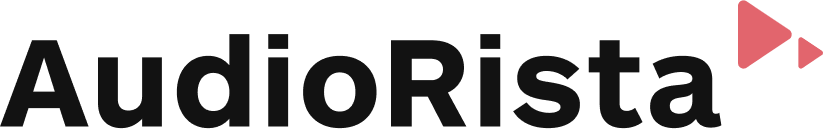 Audiorista-Logo in Dunkelblau